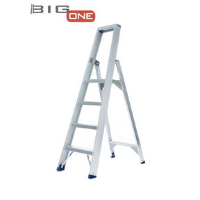 Trapladder 4-treden- stahoogte 1.00m