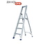 bigone Professionele enkele trapladder 4 treden model ATOM
