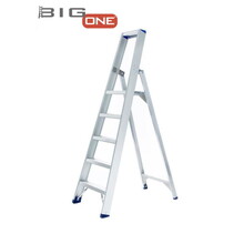 Trapladder 5-treden- stahoogte 1.25m