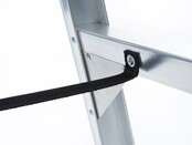 Professionele enkele trapladder 6 treden model ATOM