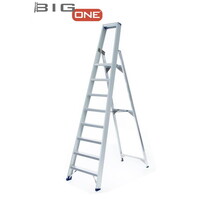 Professionele enkele trapladder 8 treden model ATOM