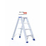 bigone Professionele dubbele trapladder 2x4 treden model ATOM