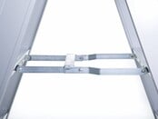 Professionele dubbele trapladder 2x4 treden model ATOM