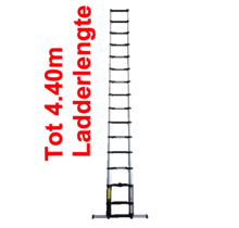 x-tenso 15 treden telescopische ladder
