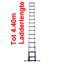 x-tenso 15 treden telescopische ladder
