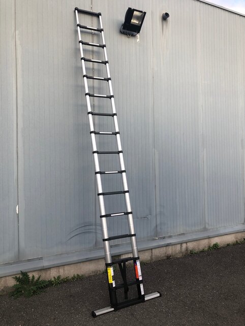 x-tenso 15 treden telescopische ladder