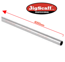 Alu buis 4.00m lang diameter 50.8mm