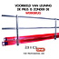 bigscaff Complete leuning voor werkbrug 5.00m