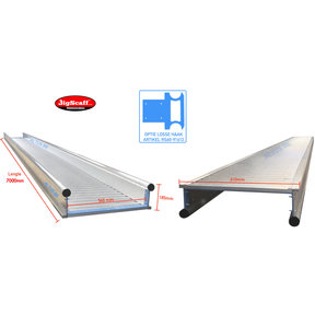7.00m werkbrug model recto-verso