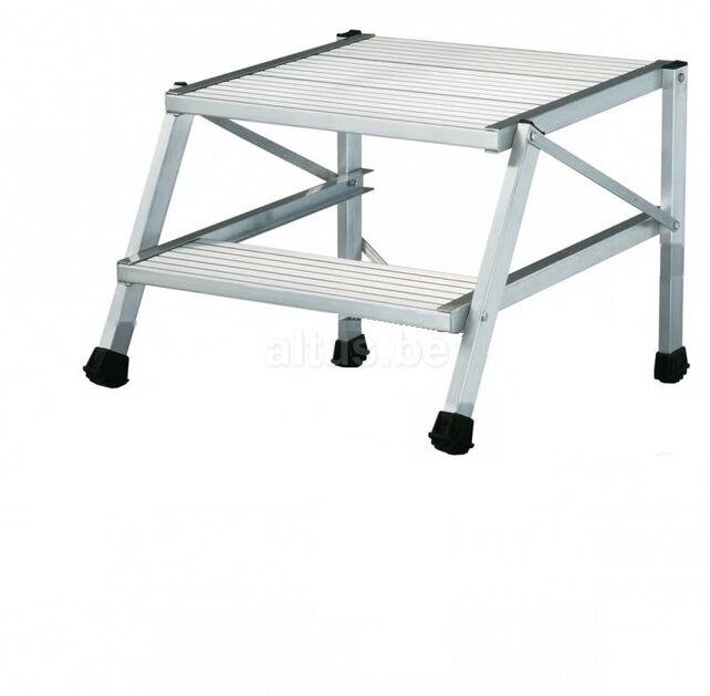 2-treden 47 cm stahoogte PODIUM 60x60