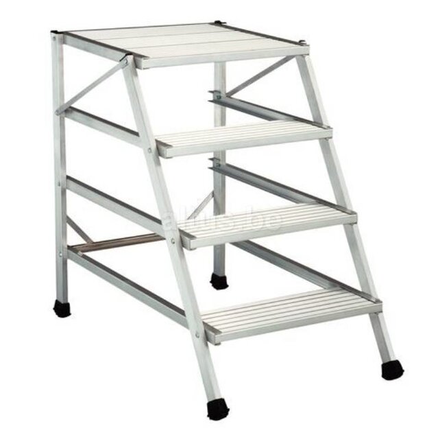 4-treden 98cm stahoogte Podium 60x60