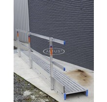 Solide compleet leuning & haken model WB 5.20m