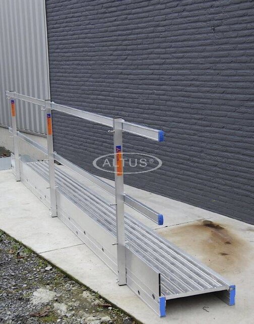 Solide compleet leuning & haken model WB 5.20m