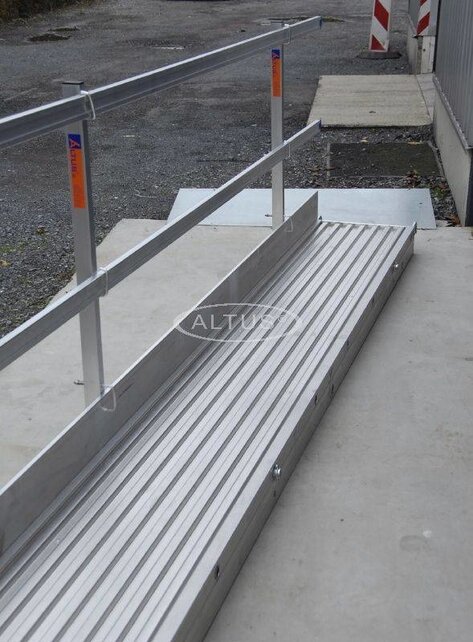 Solide compleet leuning & haken model WB 7.20m