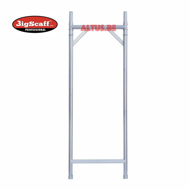 Trap steiger 0.75 x 1.85m uitbreidbaar
