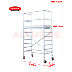 module 1 All-round rolsteiger 2.30m vh= 4.30m wh