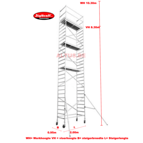 module 4 All-round rolsteiger 8.30m vh= 10.30m wh