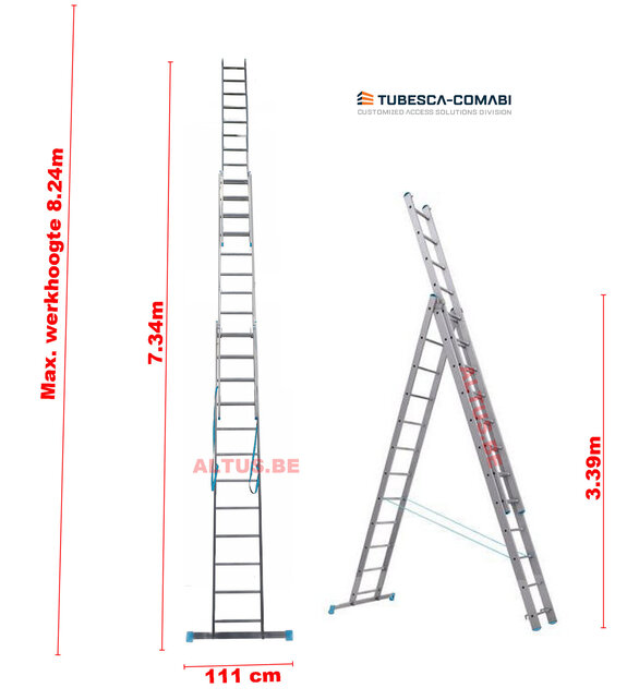 3x12 Reformladder tubesca starline