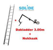 3.00m dakladderset solide easy-fit