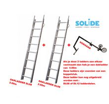 4.00m dakladderset solide easy-fit