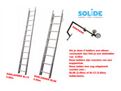 5.00m dakladderset solide easy-fit