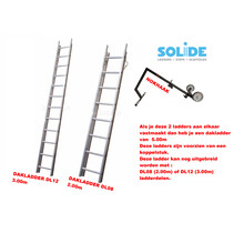 5.00m dakladderset solide easy-fit