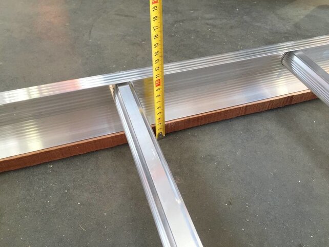 5.00m dakladderset solide easy-fit