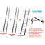 Solide 8.00m dakladderset solide easy-fit
