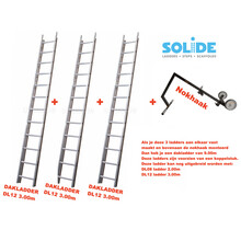 9.00m dakladderset solide easy-fit
