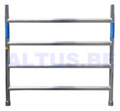 ASC 135-28-4 Opbouwframe 4-sporten breedte 1.35m