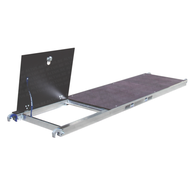 ASC platform 250 met luik- hout deck
