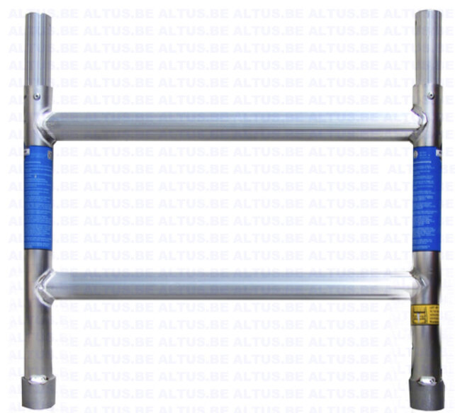 ASC 75-28-2 Opbouwframe 2-sporten breedte 0.75m