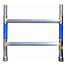 ASC ASC 75-28-2 Opbouwframe 2-sporten breedte 0.75m