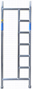ASC 75-7 Doorloopframe L/R 7-sporten breedte 0.75m