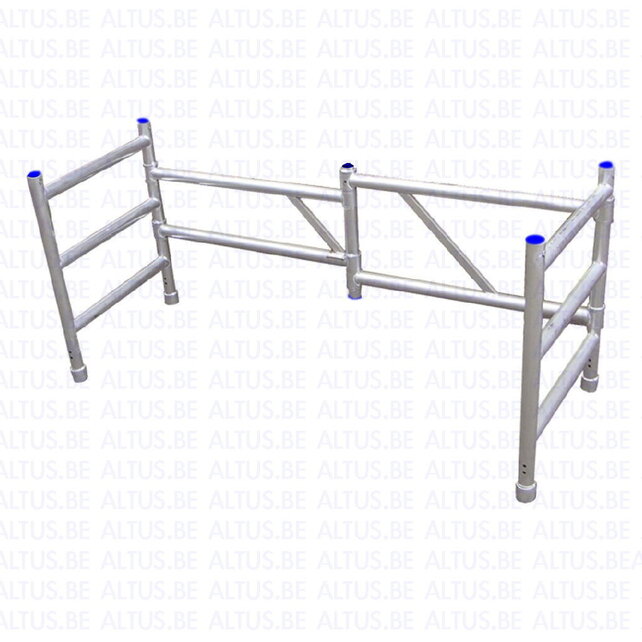 ASC 75-3 vouwunit met PE dop (eindstuk)