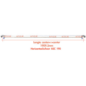 ASC 190 Horizontaal schoor