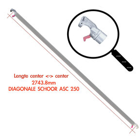 ASC 250 Diagonaal schoor