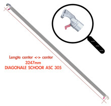 ASC 305 Diagonaal schoor