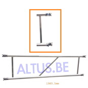 ASC 190 Dubbele horizontaalschoor
