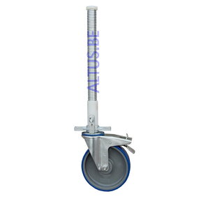 ASC regelbare steigerwiel Ø 200 mm stalen spindel 375 kg kunststof geleider