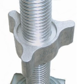 ASC regelbare staander met voetplaat alu spindel