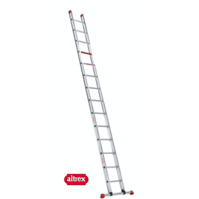 enkele ladder 16 treden 4.50 m recht model ATLAS