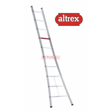 enkele ladder 10 treden 3.10 m  brede basis type Ventoux