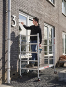1.00M STAHOOGTE = 3.00M WERKHOOGTE