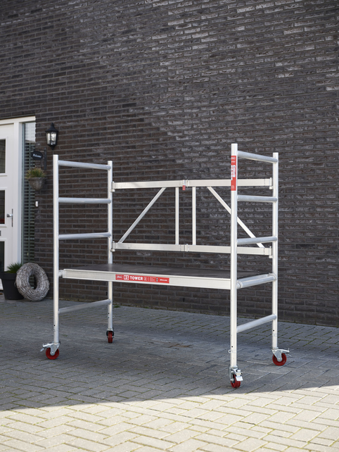 1.00M STAHOOGTE = 3.00M WERKHOOGTE