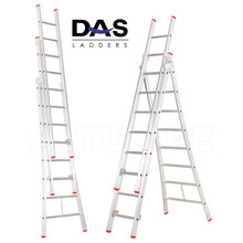 3x8  semi-professionele reformladder ALU