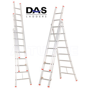 3x8  semi-professionele reformladder ALU