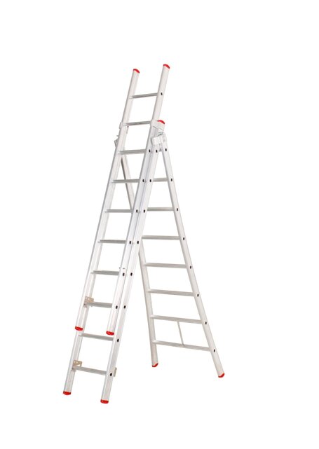 3x8  semi-professionele reformladder ALU