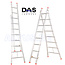 DAS products 2x8  semi-professionele reformladder ALU