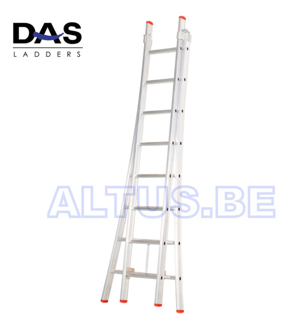 2x8  semi-professionele reformladder ALU